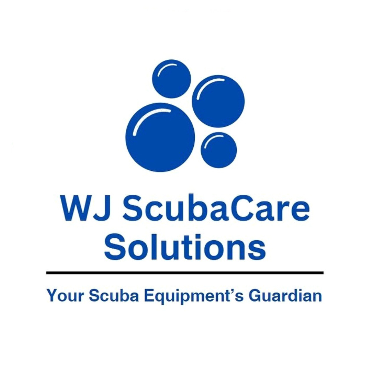 WJ ScubaCare Solutions Logo